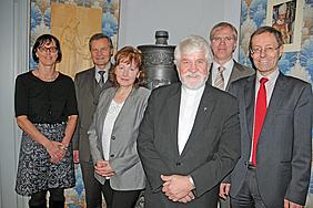 Neu im Vorstand der Caritasstiftung Eichstätt ist der Bürgermeister von Ingolstadt, Albert Wittmann (Zweiter von links). Ansonsten gehören dem Gremium weiterhin Barbara Niederauer, Anneliese Krautwasser, Caritasdirektor Franz Mattes als Vorsitzender un